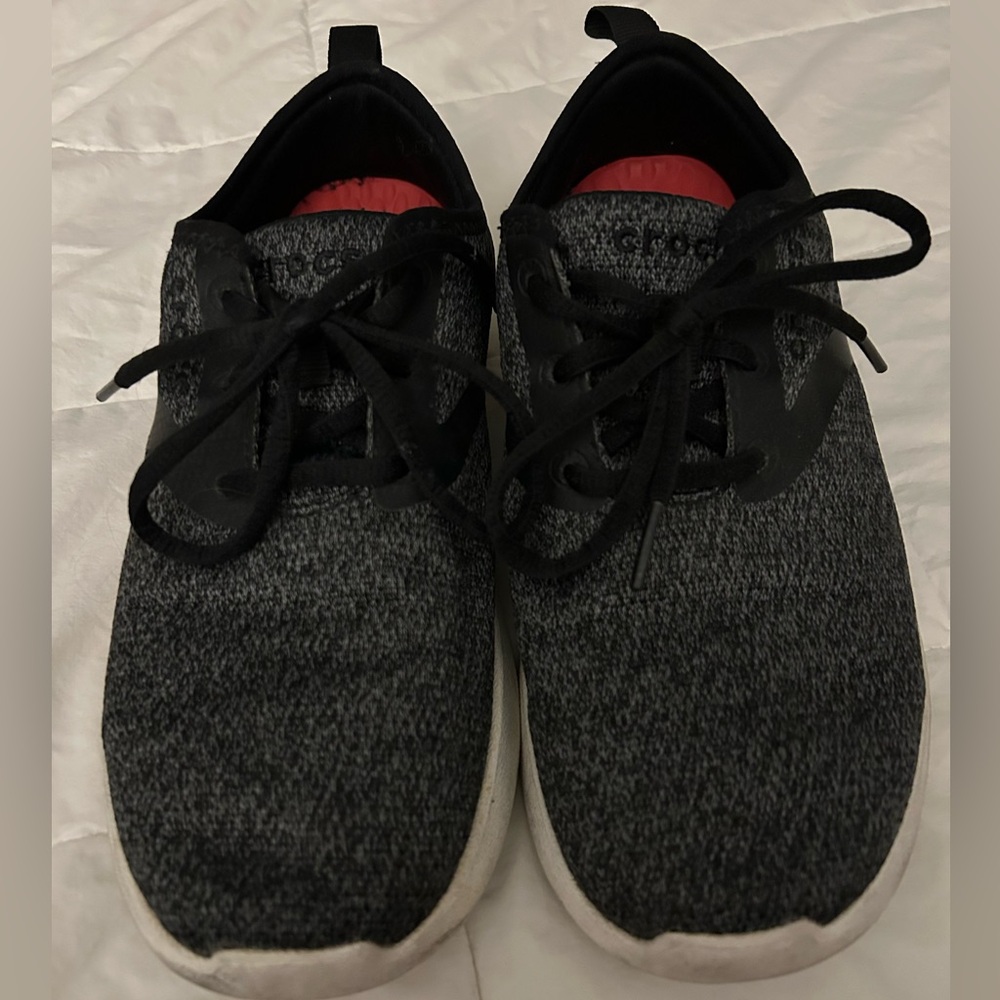 Dark Gray Heather Sneakers - Lite Ride by Crocs